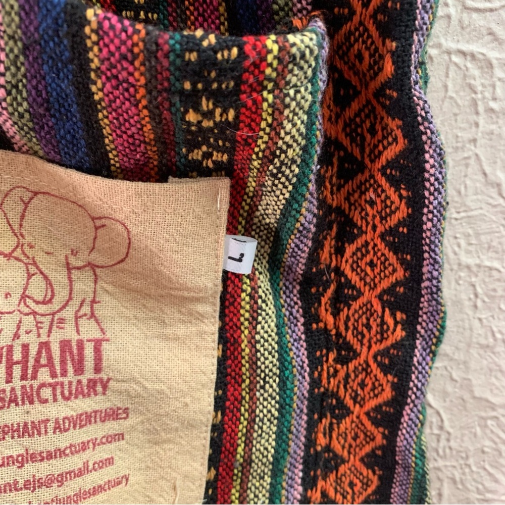 Serape boho hippie top from Elephant Jungle Sanctuary - Picture 5 of 5